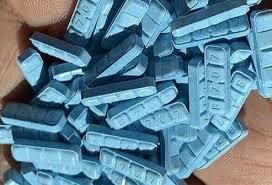 blue xanax bars b707