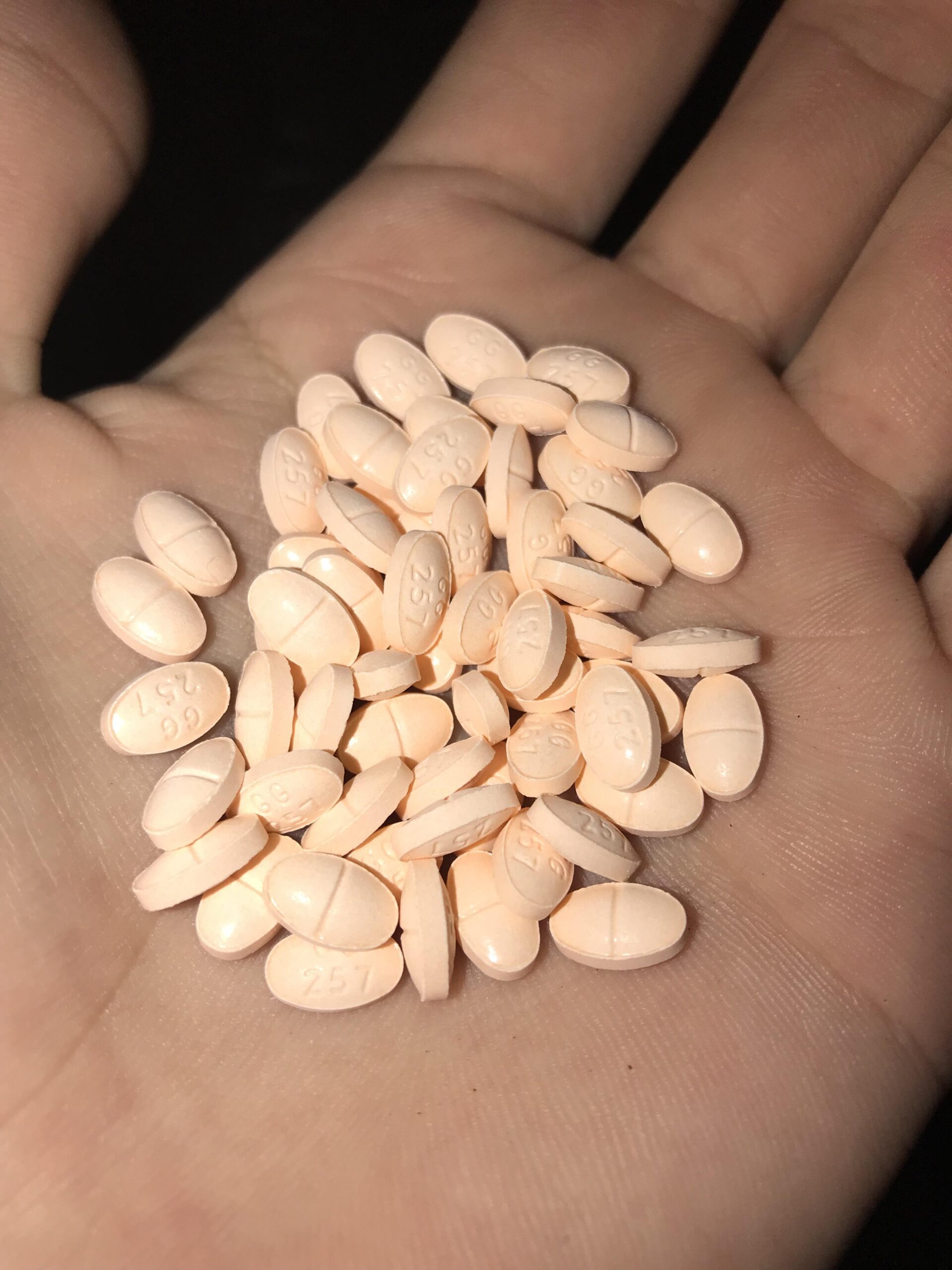 gg 257 pill | GG 257 Peach Pill